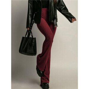 High-Waisted Flared Pants